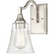 Caily Indoor Wall Sconce Wall Light in Brushed Nickel